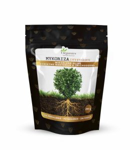 Mykoriza Premium Za bunje korenine in velike rastline. Koncentrirani prašek ENDO&ECTO mikoriznih gliv za povečan vnos hranil.