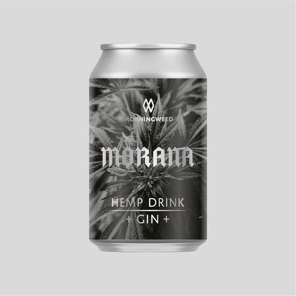 Napitek iz konoplje - Morana + Gin